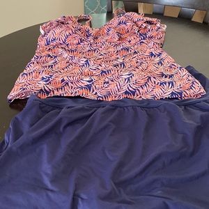 Leilani Tankini size 14 swimsuit